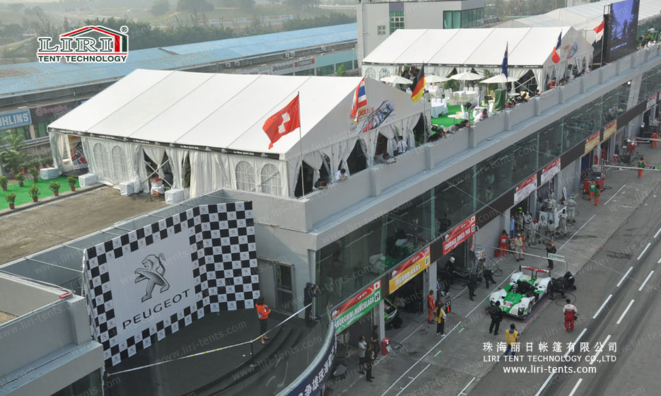 Fabric Event Tent Structure