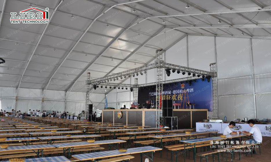 big event tent for Harbin Beer Festival