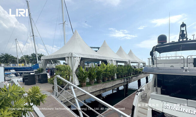 5m x 5m Pagoda Tent
