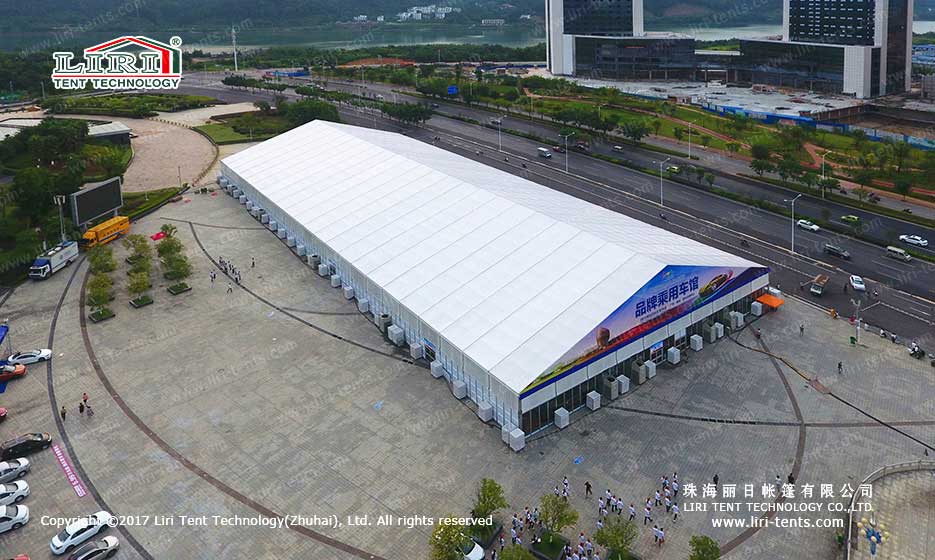 big outdoor event tent