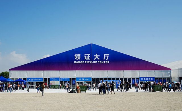 80000m² Exhibition Tents for Airshow