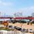 Outdoor exhibition tents and vehicle displays at the 140th Canton Fair